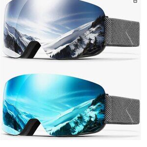 Anti fog Snowboard Goggles 2 pairs SET